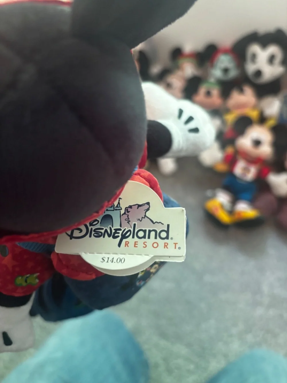Lot of 15 Mickey Mouse Stuffed Dolls